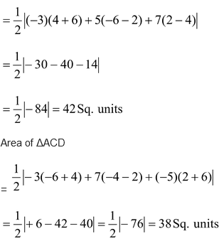 Area Of A Quadrilateral