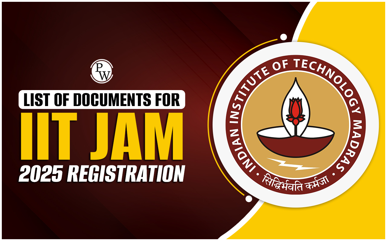 List Of Documents For IIT JAM 2025 Registration