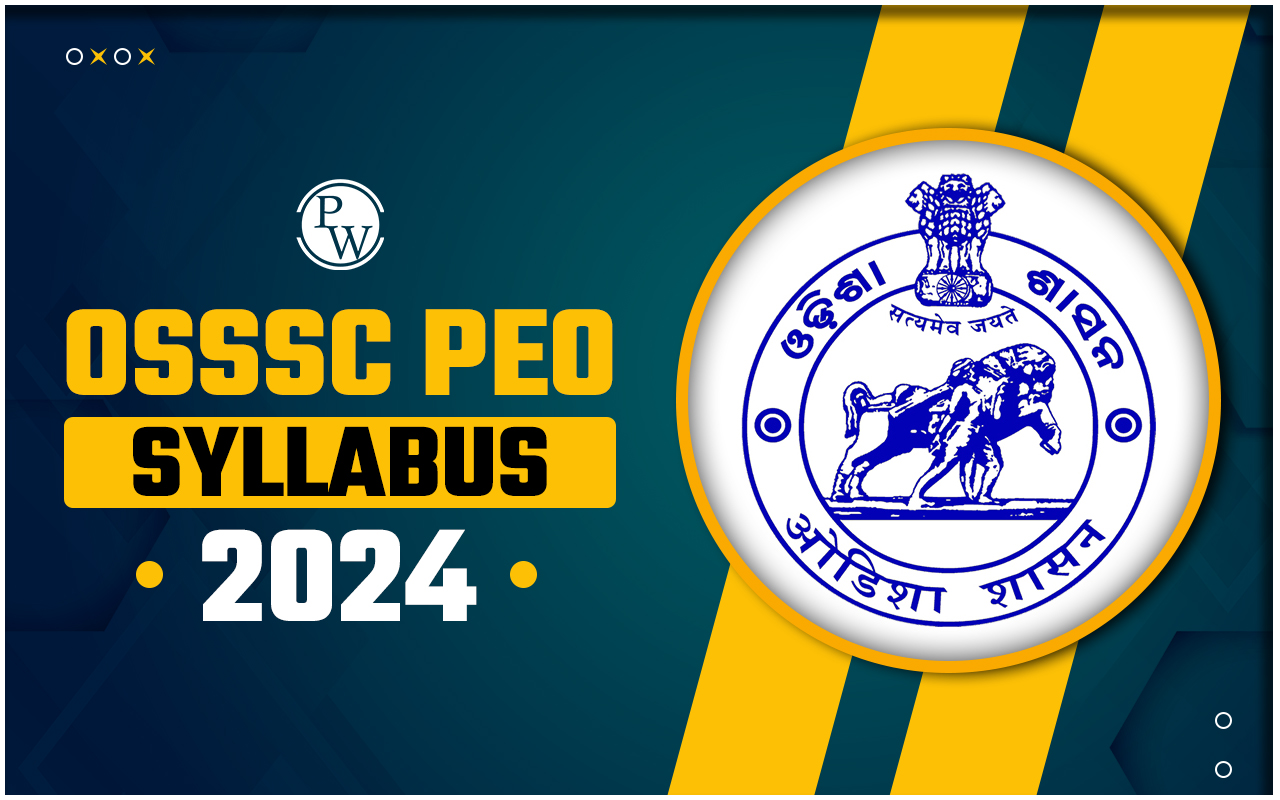 OSSSC PEO syllabus 2024