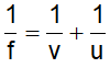 mirror formula