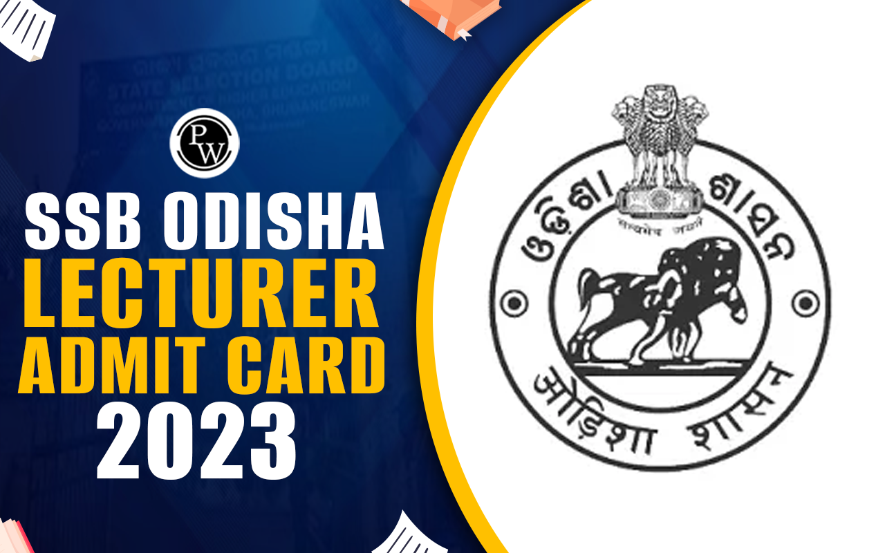 SSB Odisha Lecturer Admit Card 2023