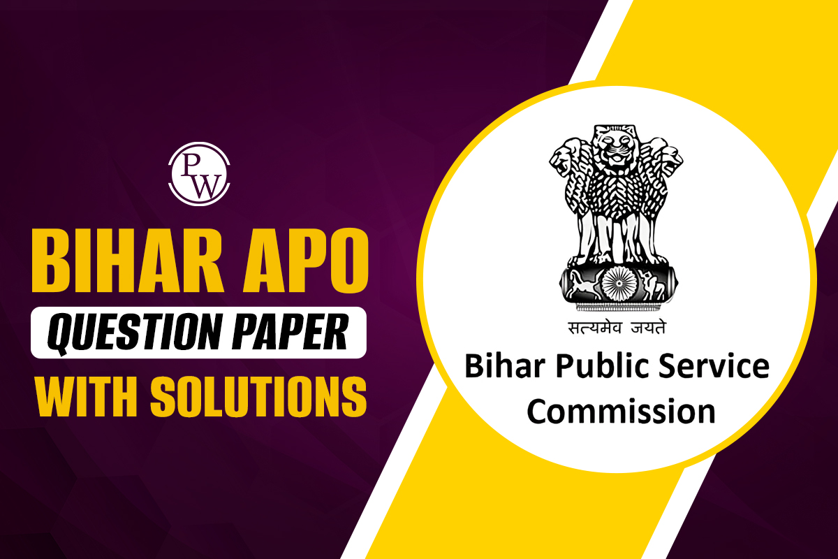 Bihar APO Question Papers with Solutions