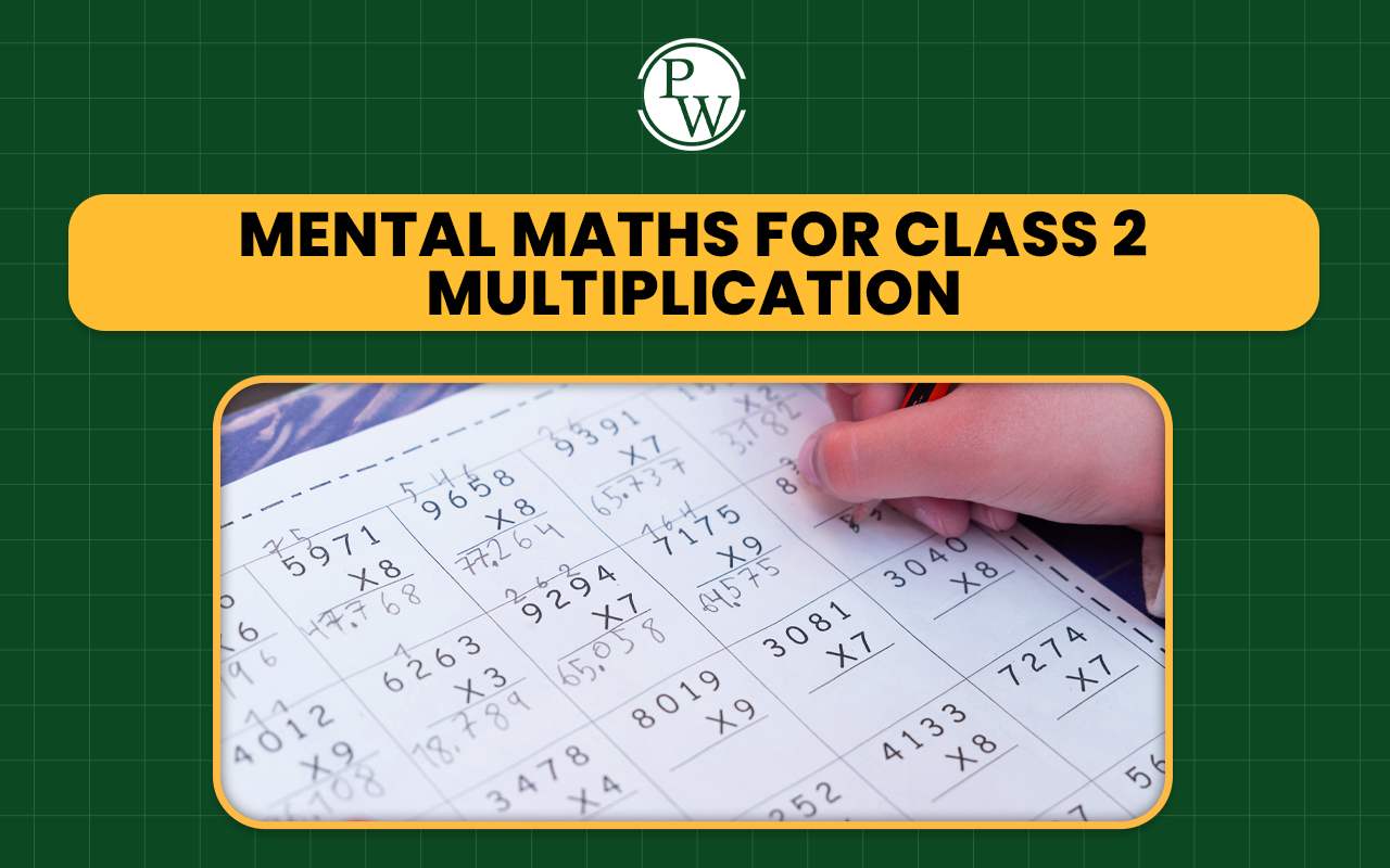 Mental Maths for Class 2 Multiplication
