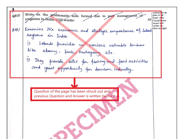 Penalty Marks in UPSC Mains