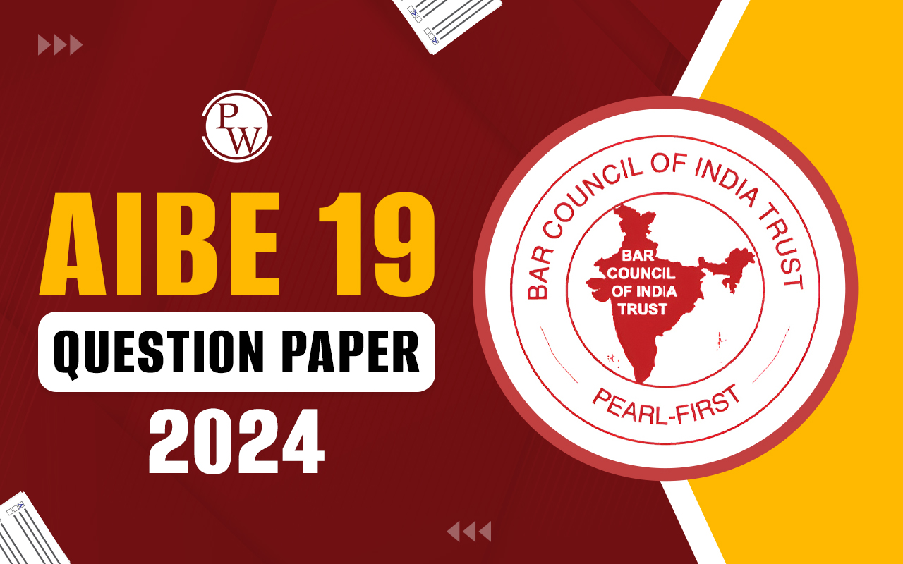 AIBE 19 Question Paper 2024