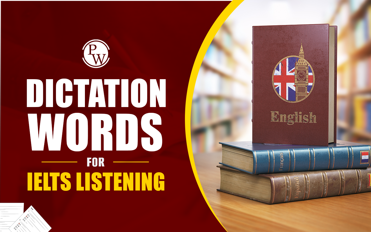 Dictation words for IELTS Listening