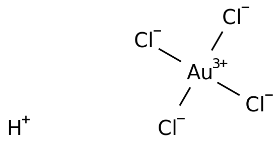 Chloroauric Acid Formula Structure