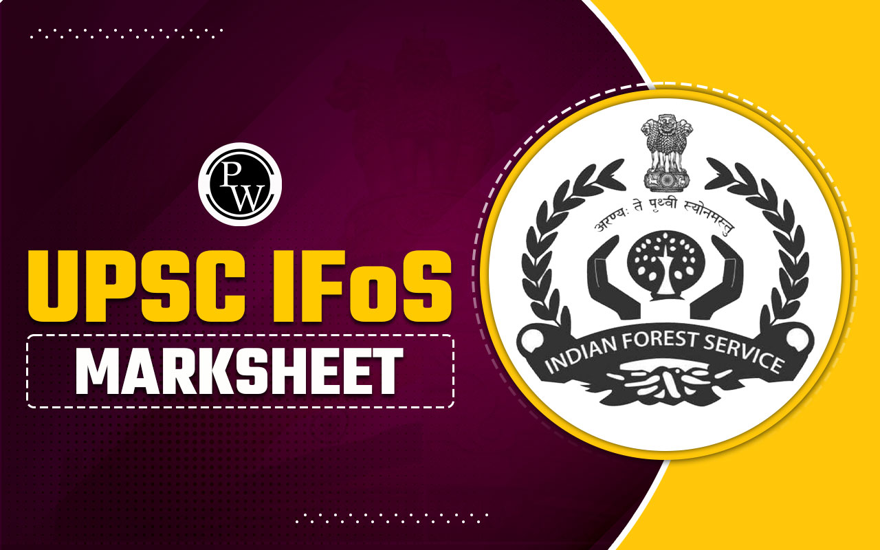 UPSC IFoS Marksheet 2024 Date, Download Link