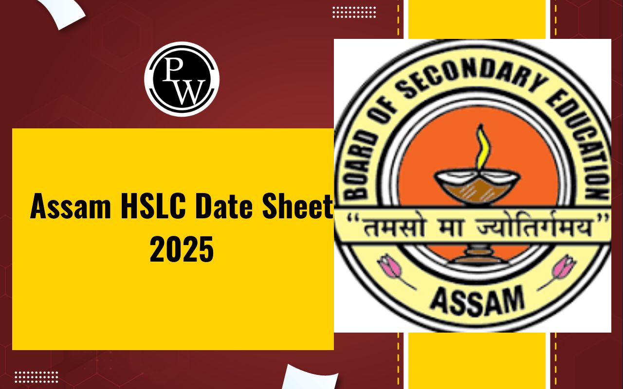 Assam HSLC Date Sheet 2025