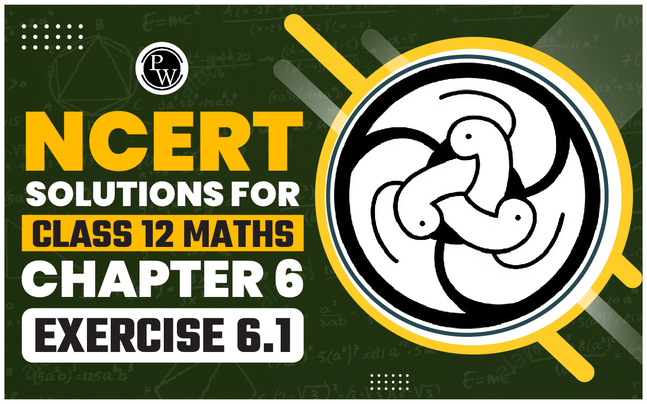 NCERT Solutions for Class 12 Maths Chapter 6 Exercise 6.1