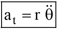 tangential acceleration