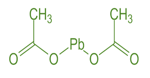 Lead Acetate Formula