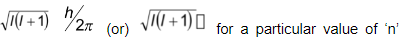 Bohr’s Atomic Model 