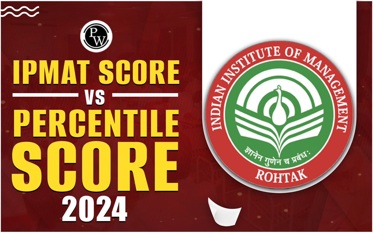 IPMAT Score vs Percentile 2024