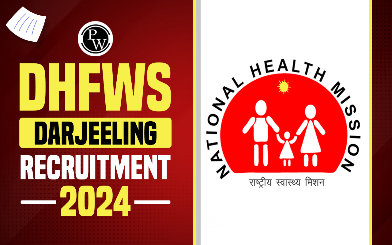 DHFWS Darjeeling Recruitment 2024