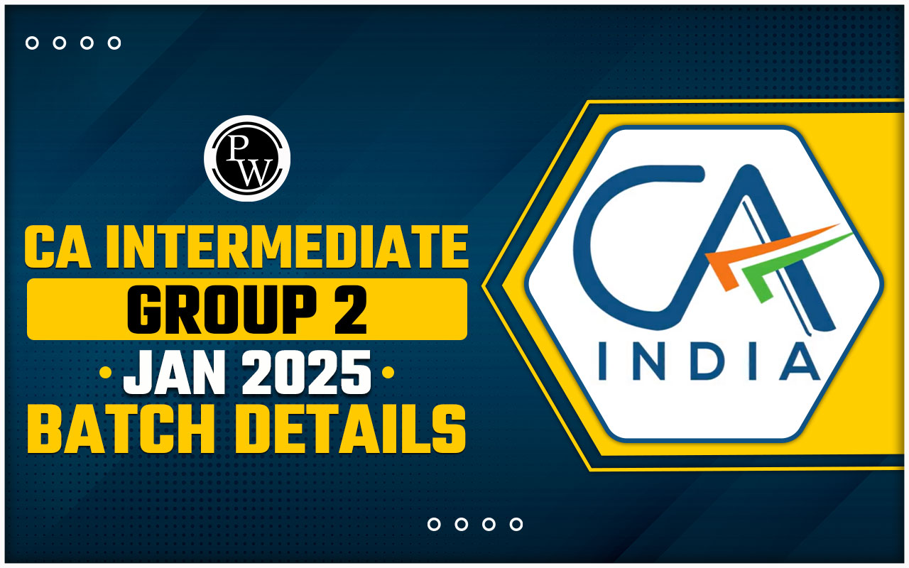 CA Intermediate Group 2 Jan 2025 Batch