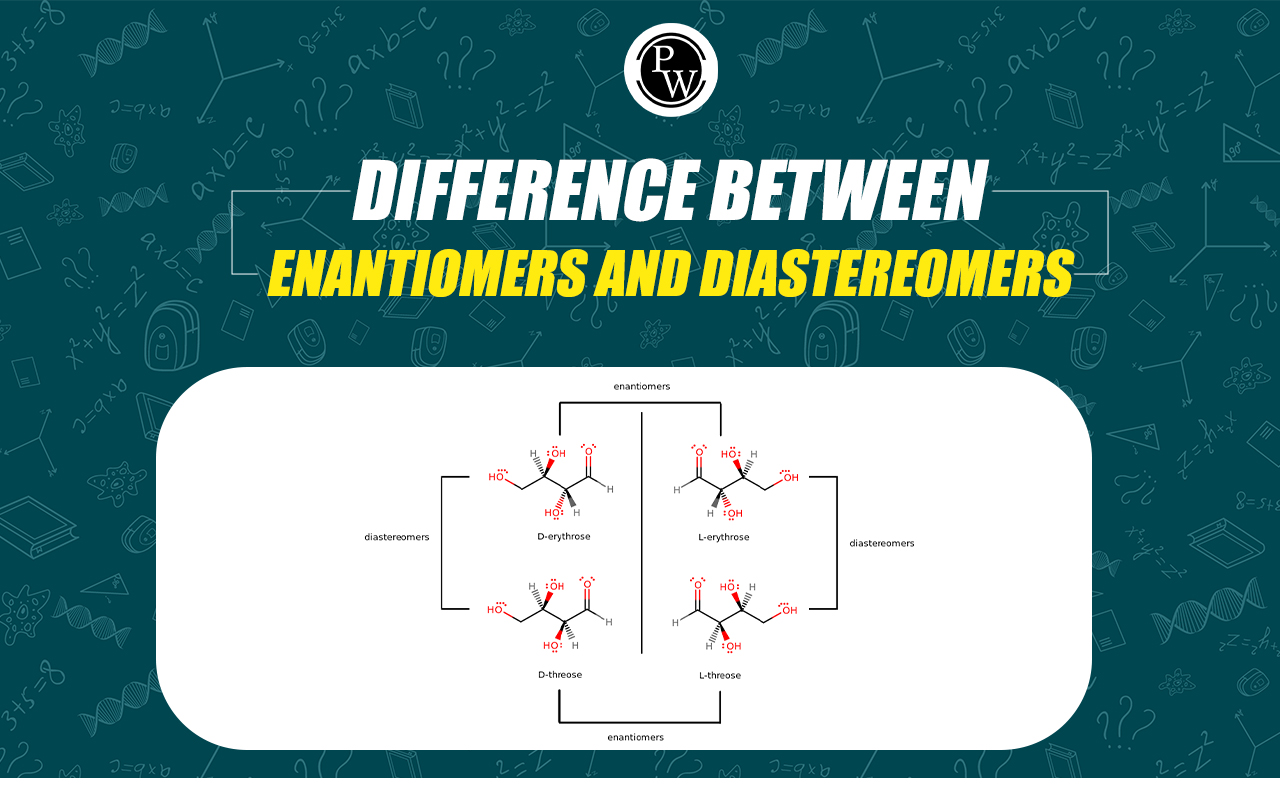 Difference Between Enantiomers and Diastereomers
