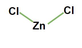 Zinc Chloride Formula Structure