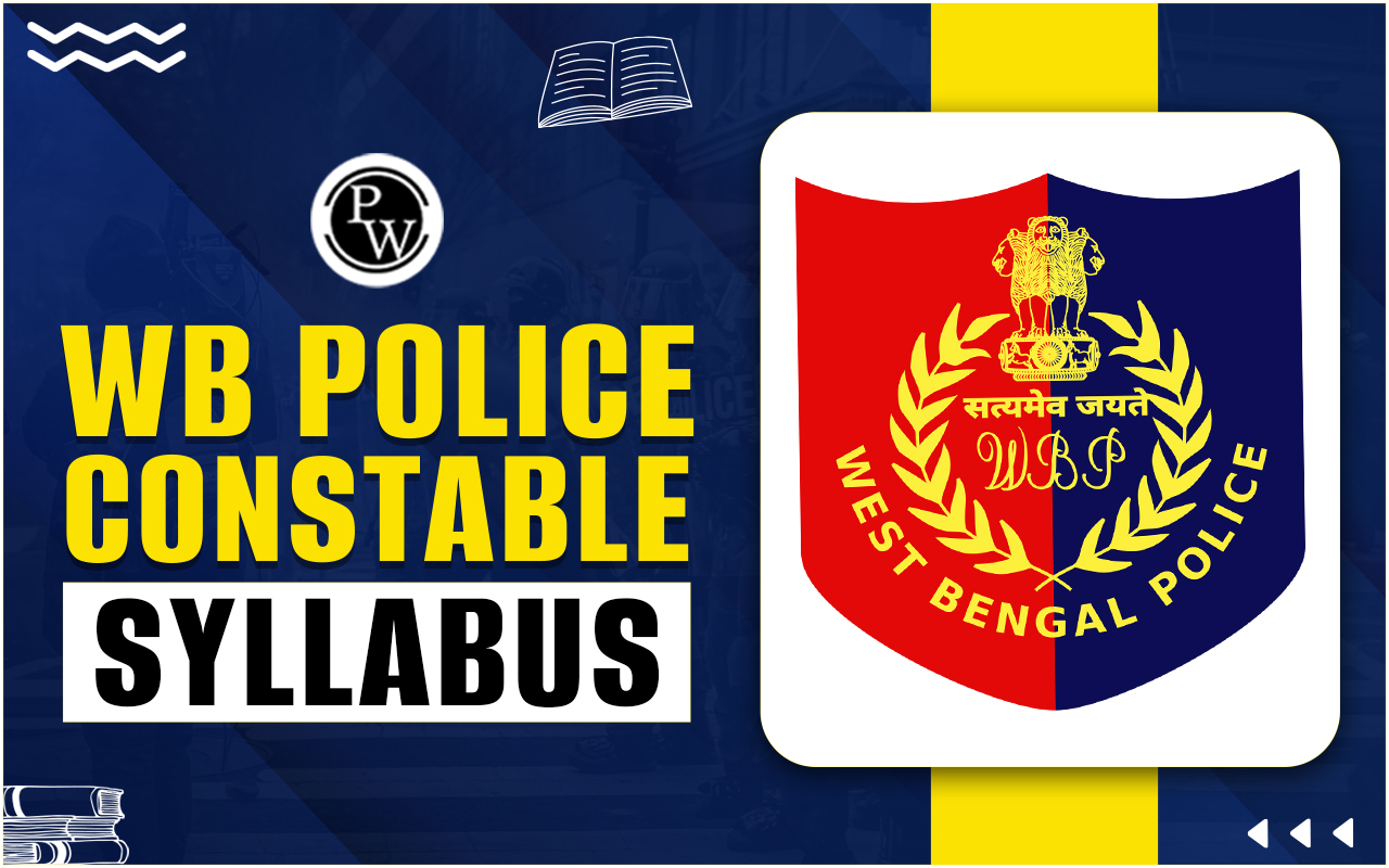 WB Police Constable Syllabus 2024