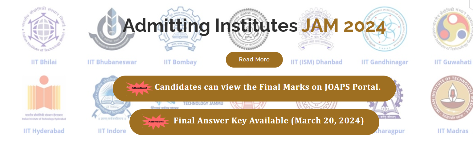 IIT JAM Answer Key