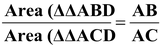 Basic Proportionality Theorem (Thales Theorem)