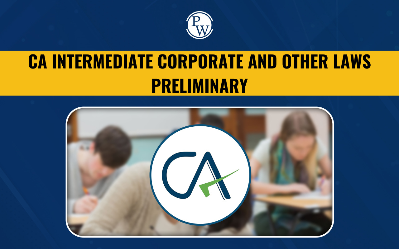 Corporate and Other Laws Preliminary