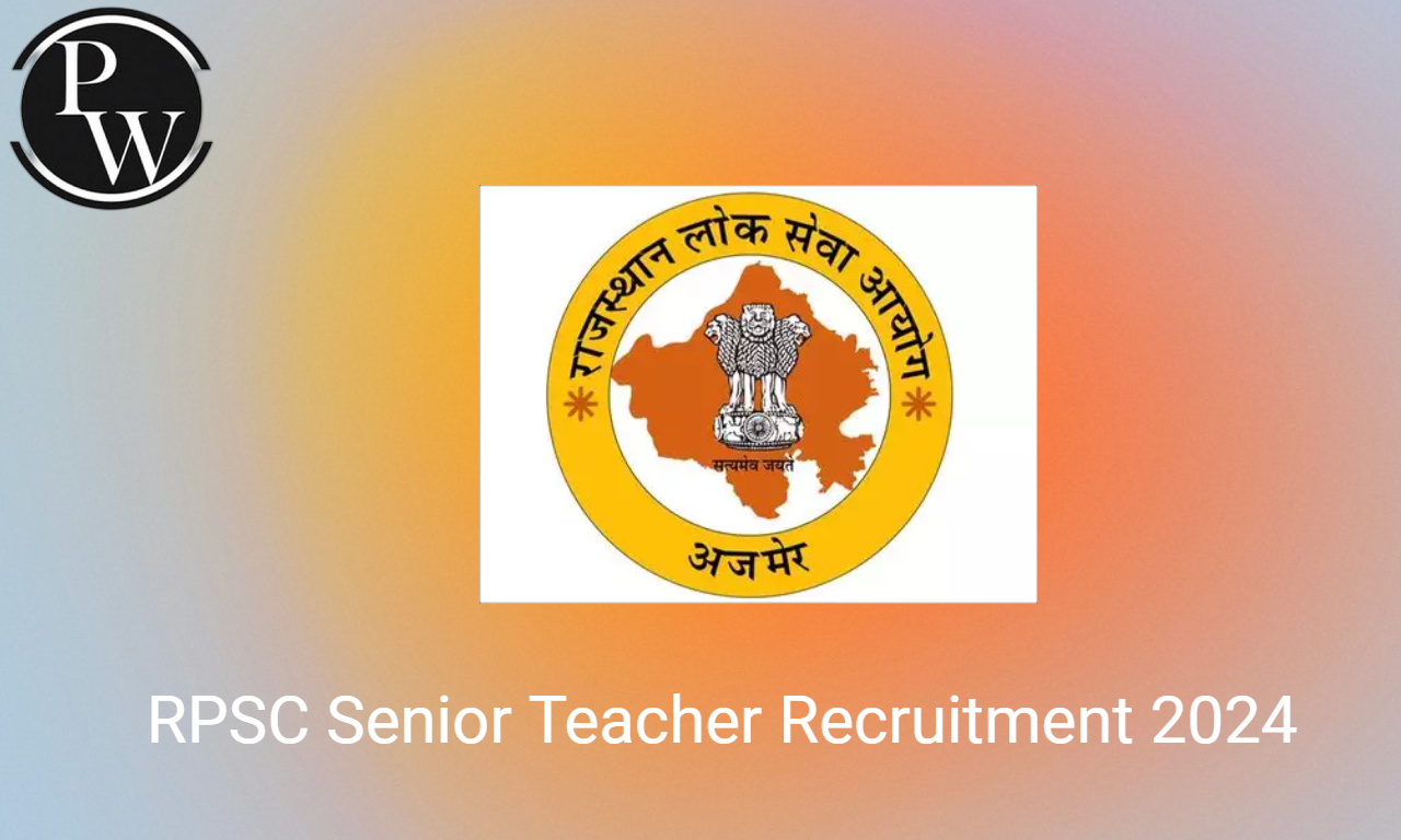 RPSC Senior Teacher Recruitment 2024