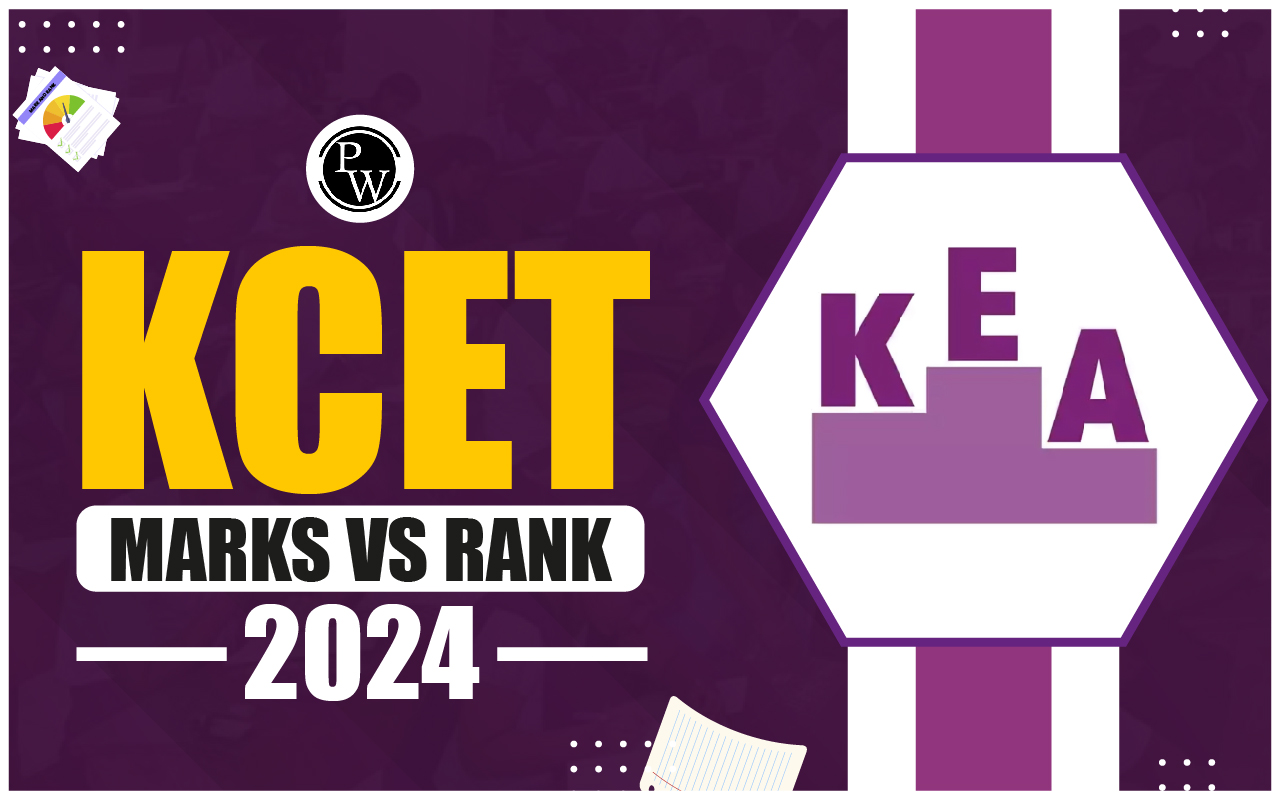 KCET Marks vs Ranks 2024