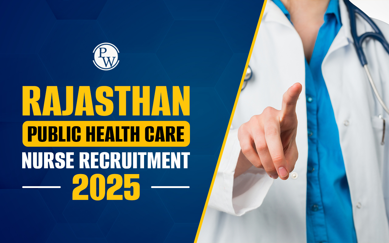Rajasthan Public Health Care Nurse Recruitment 2025