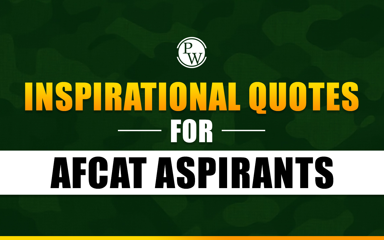 Inspirational Quotes for AFCAT Aspirants