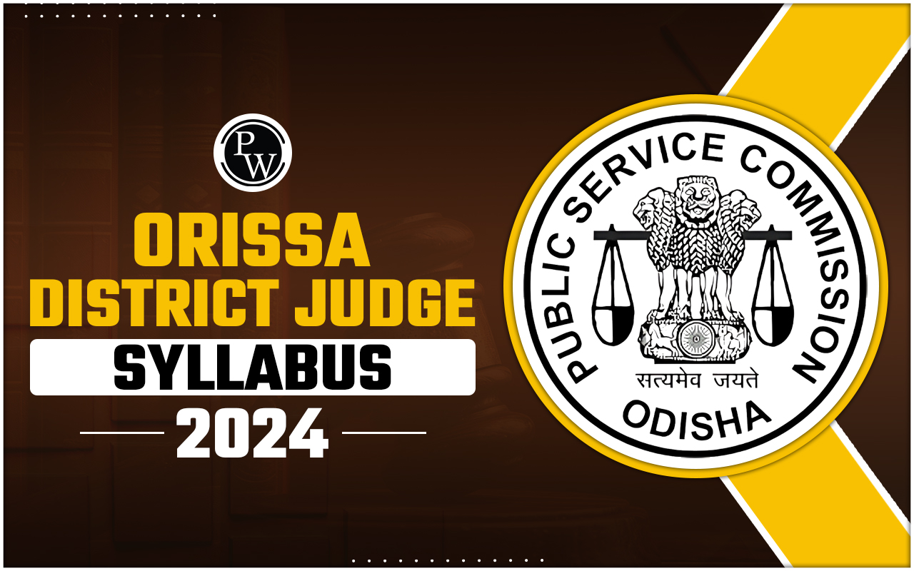 Orissa District Judge Syllabus 2024