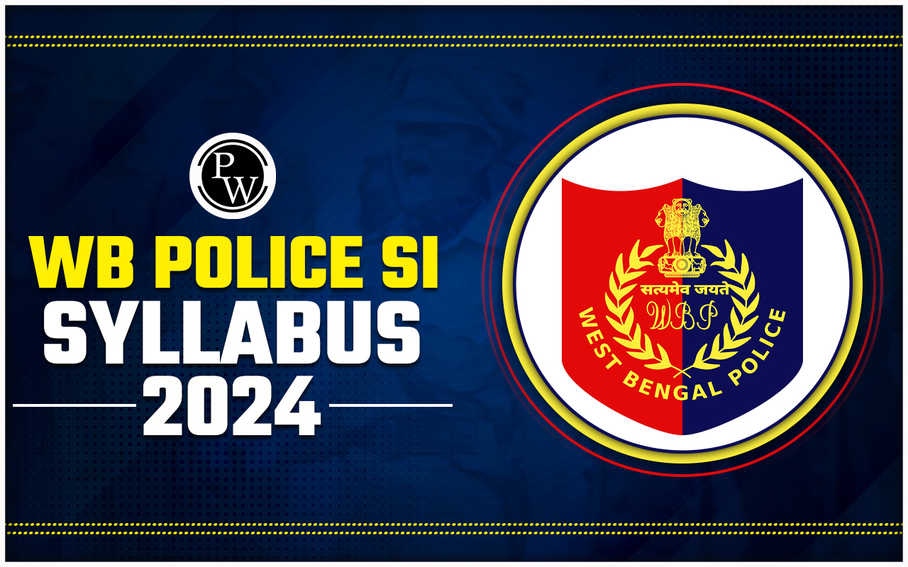WB Police SI Syllabus 2024