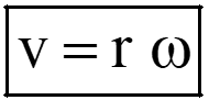 linear velocity in circular motion