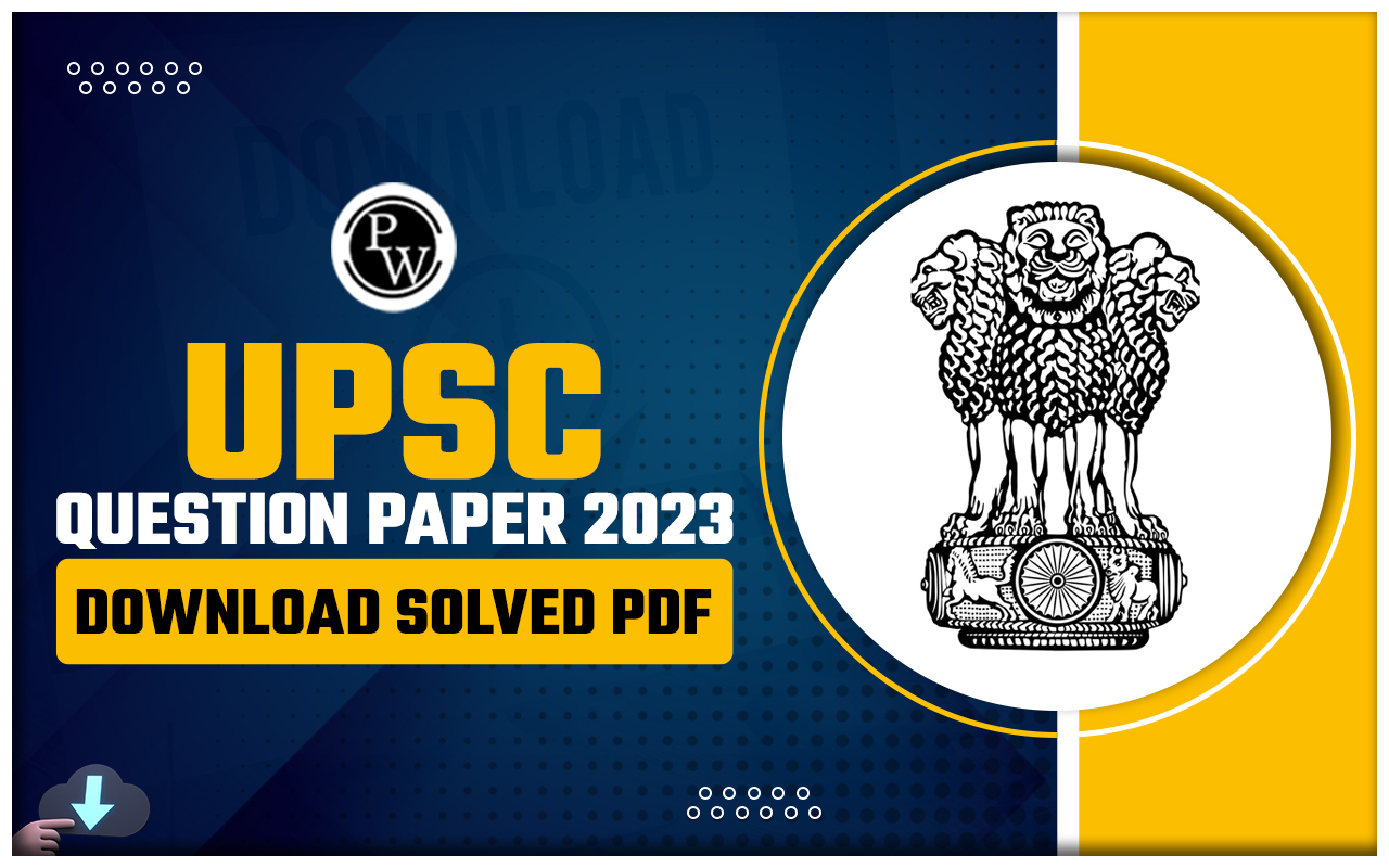UPSC Question Paper 2023