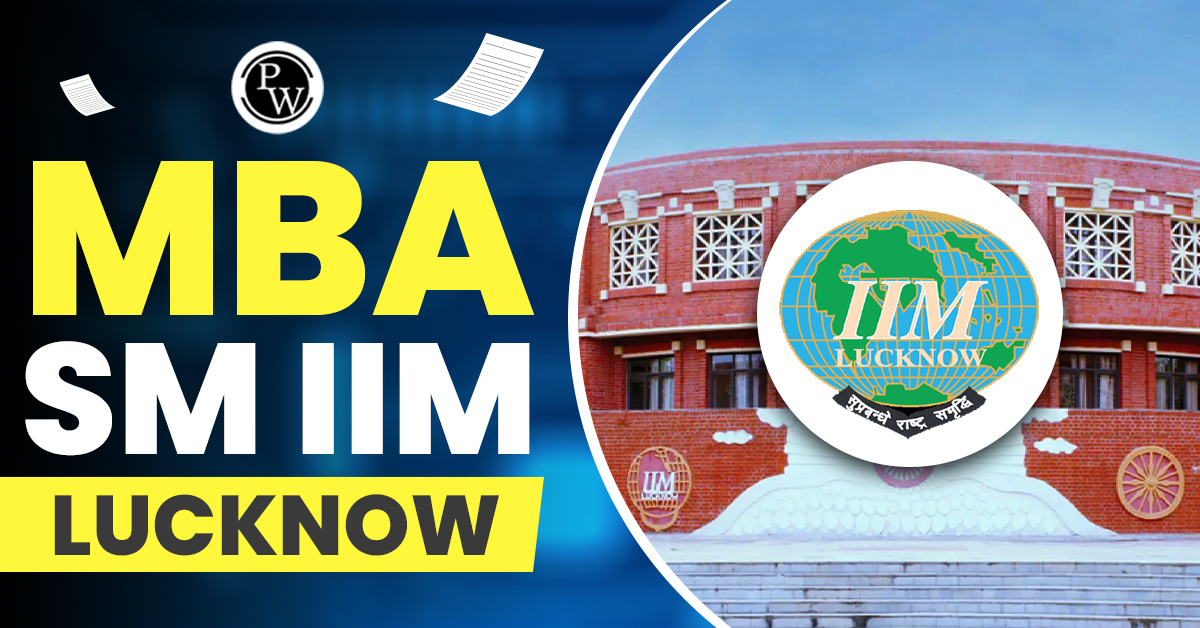 MBA SM IIM Lucknow