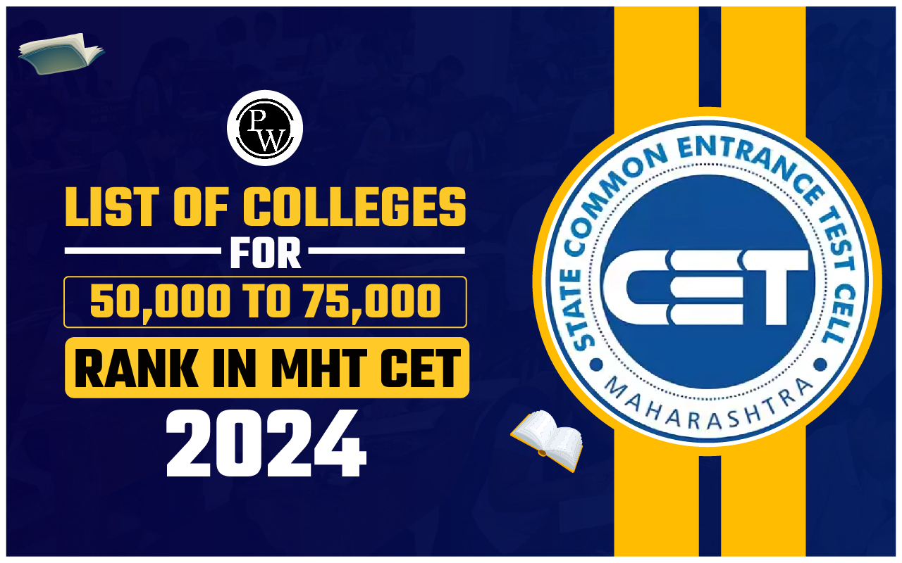 List of Colleges for 50000 to 75000 Rank in the MHT CET