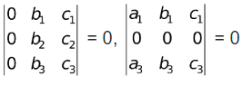 Properties of Determinants