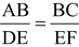 Characteristic Property 1 (AAA Similarity)