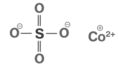 Cobalt II Sulfate Formula Structure