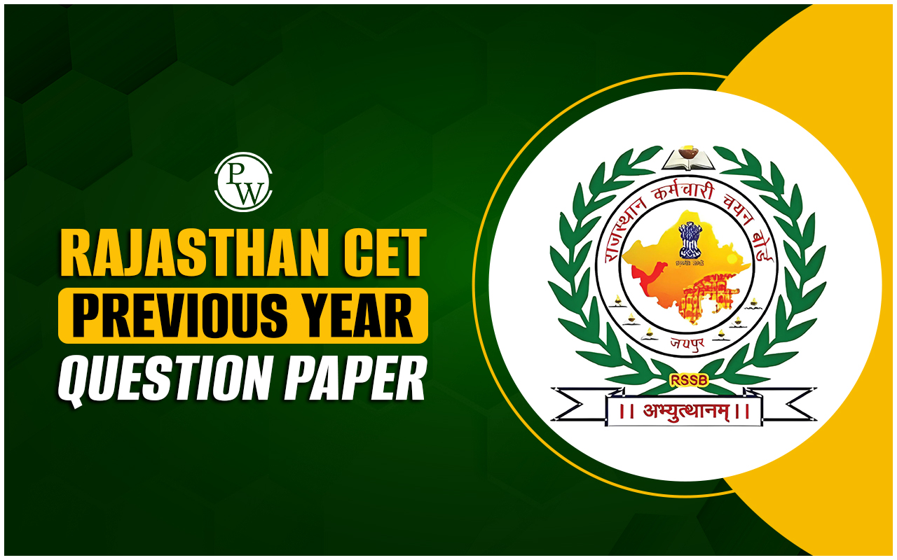 Rajasthan CET Previous Year Question Paper