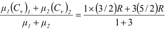 Internal Energy of an Ideal Gas 