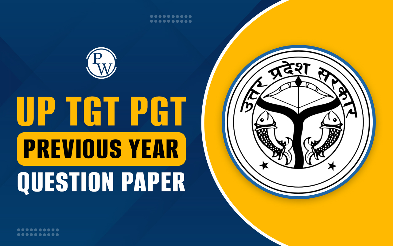 UP TGT PGT Previous Year Question Paper