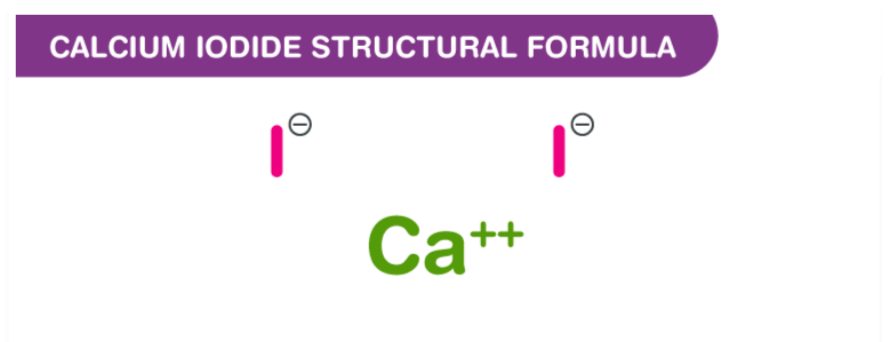 Calcium Iodide Structure