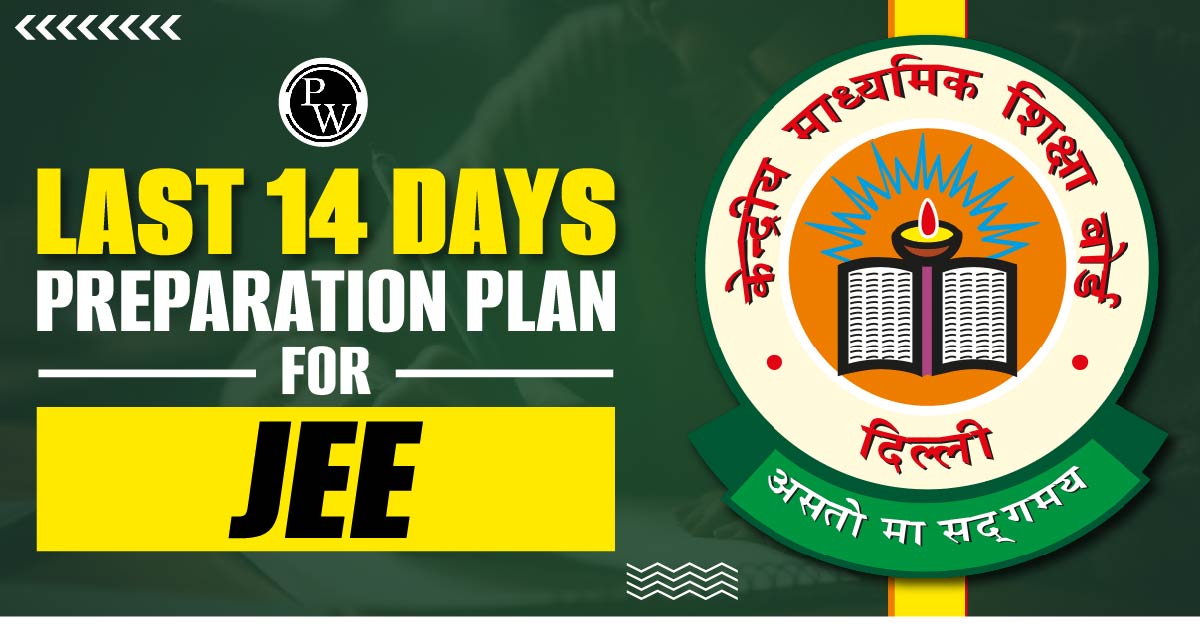 Last 14 Days Preparation Plan For JEE Main 2024