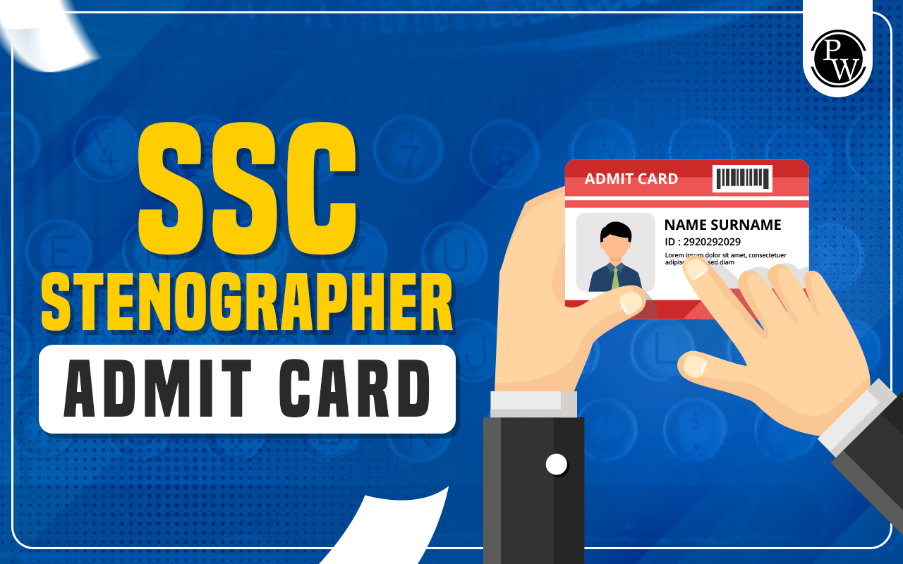 SSC Stenographer Admit Card 2024