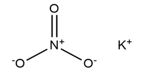 Potassium Nitrate Formula Structure