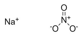 The structure of Sodium Nitrate