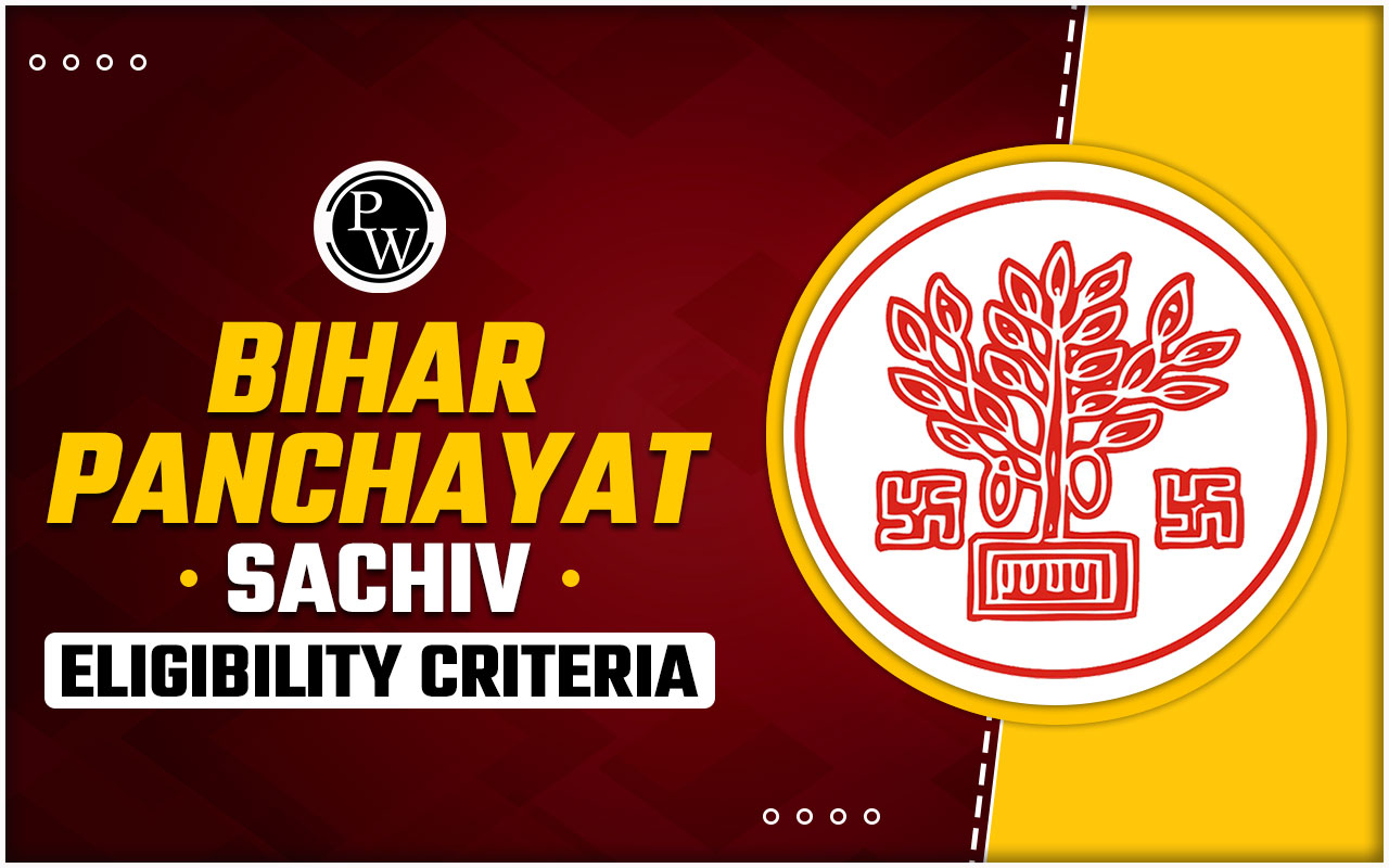 Bihar Panchayat Sachiv Eligibility Criteria