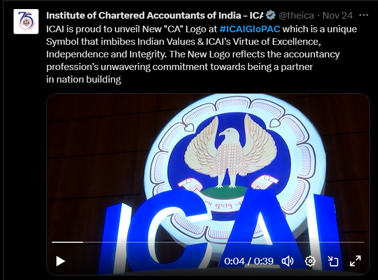 ICAI New LOGO