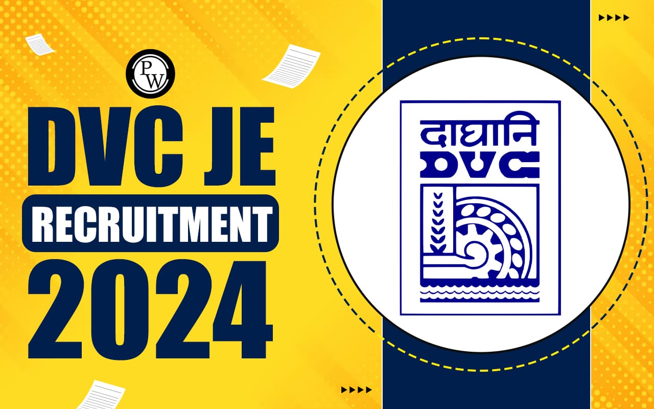 DVC JE Recruitment 2024